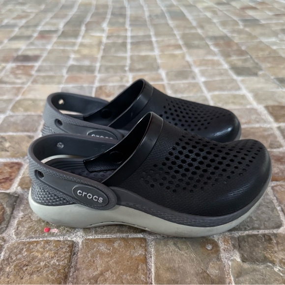 CROCS Other - CROCS Black and Gray Classic Clogs